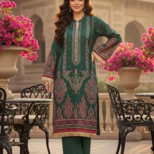 Green – Ready To Wear / Stitched 2-Piece Lawn Suit